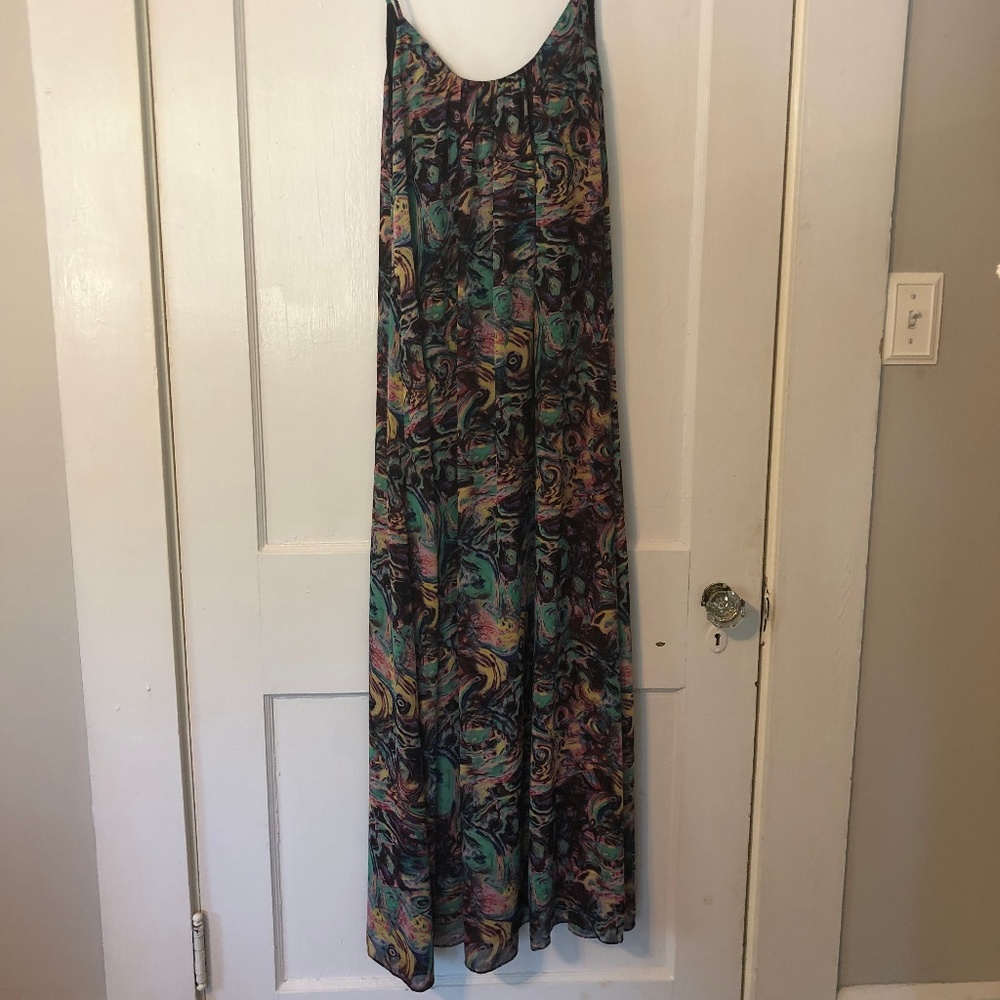 Show Me Your MuMu Trapeze Maxi Dress